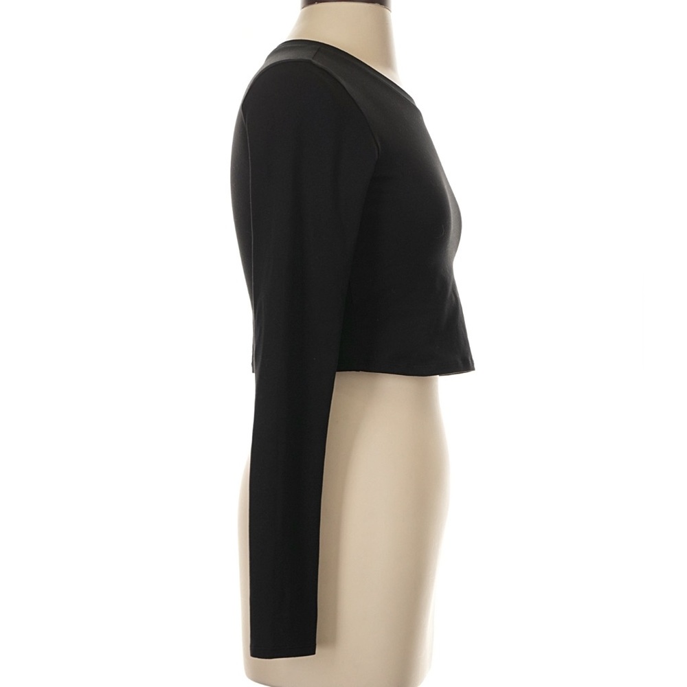 Alo Yoga Alosoft Crop Finesse Long Sleeve, Size XS - Picture 5 of 6